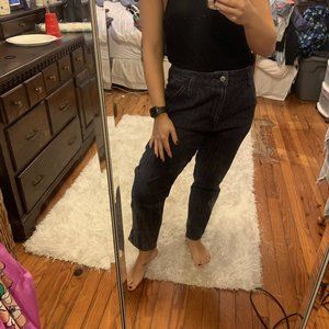 Pinstripe Mom Jean American Eagle